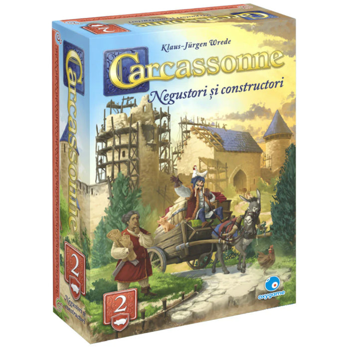 Carcassonne extensia 2 - Negustori si constructori, limba romana