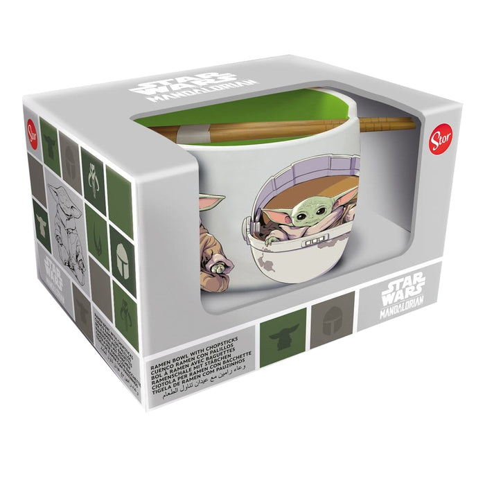 Set Ramen si Chopsticks Star Wars The Mandalorian - Grogu
