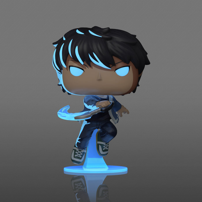 Figurina Funko Pop Animation Solo Leveling - Sung Jinwoo (CHASE)