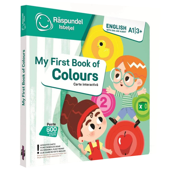 Raspundel Istetel Carte - My first book of colors English