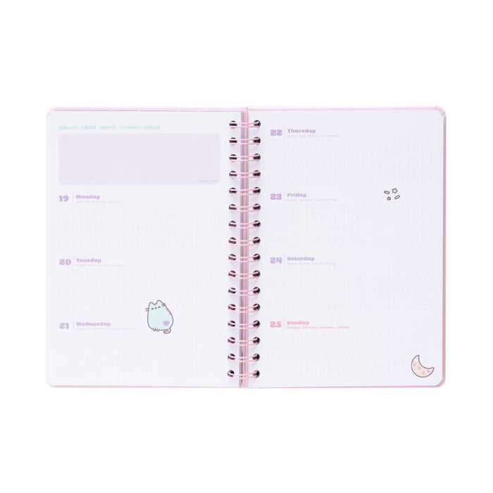 Agenda A5 Pusheen 2025/2026 Academic Diary Week to View