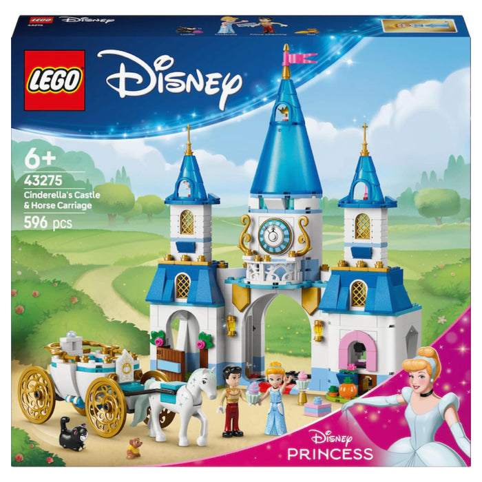 Lego Disney Castelul si Caleasca Cenusaresei 43275