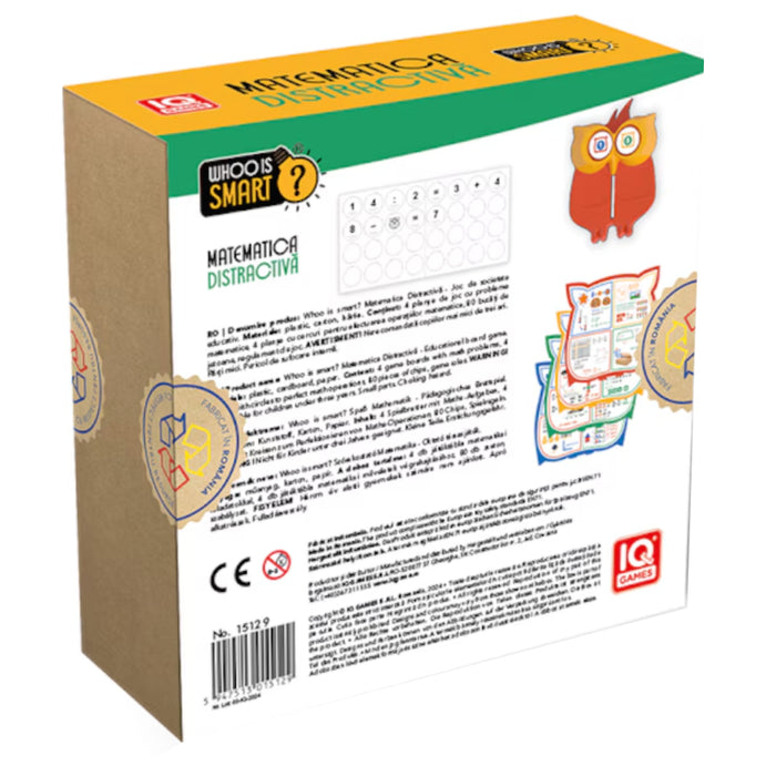 Whoo is smart? Matematica distractiva