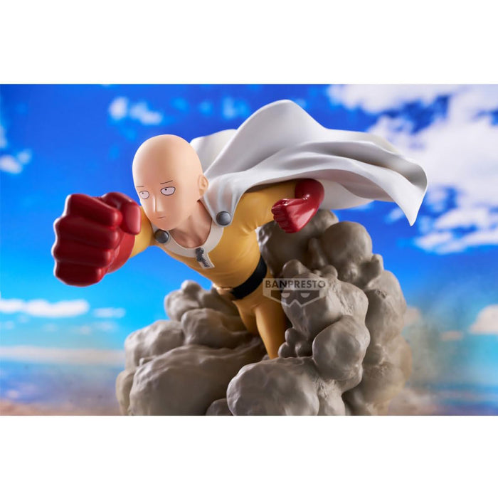 Figurina One Punch Man - Banpresto Diorama - Saitama