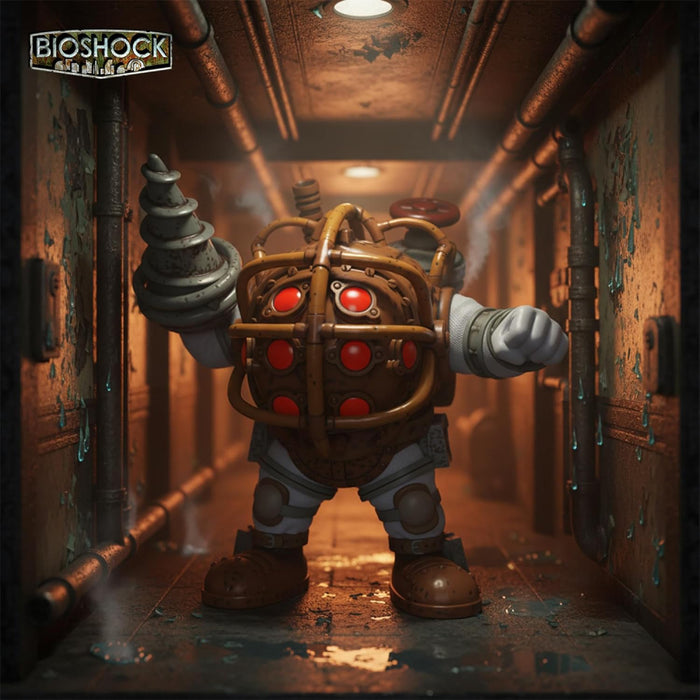 Figurina Funko Pop Games Bioshock Super Sized - Bouncer Big Daddy 15 cm