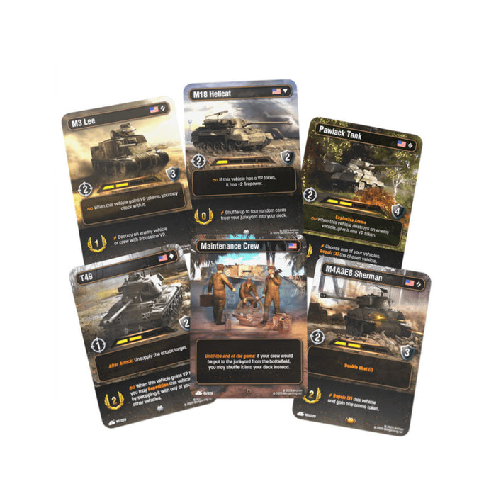 World of Tanks The Card Game First Strike Starter Deck - USA