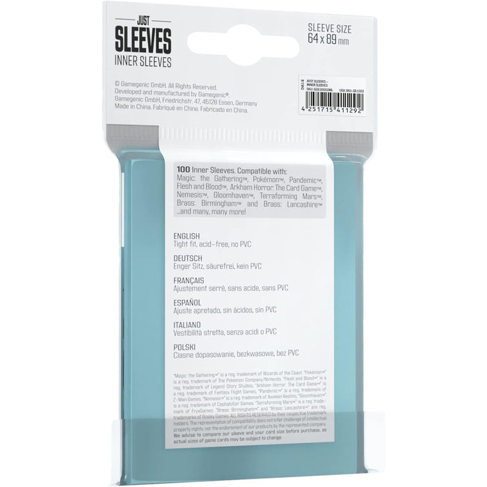 Sleeve-uri Just Sleeves - Inner Sleeves (100 bucati)