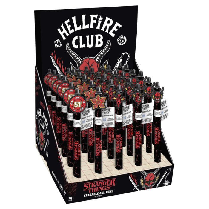 Pix cu Gel Erasable Stranger Things - Hellfire Club
