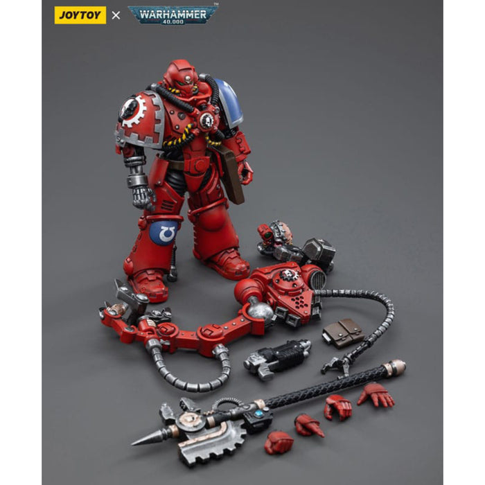 Figurina Articulata Warhammer 40k 1/18 - Ultramarines Primaris Techmarine 12 cm