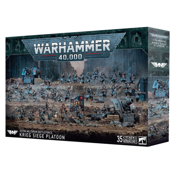 Warhammer Astra Militarum - Krieg Siege Platoon