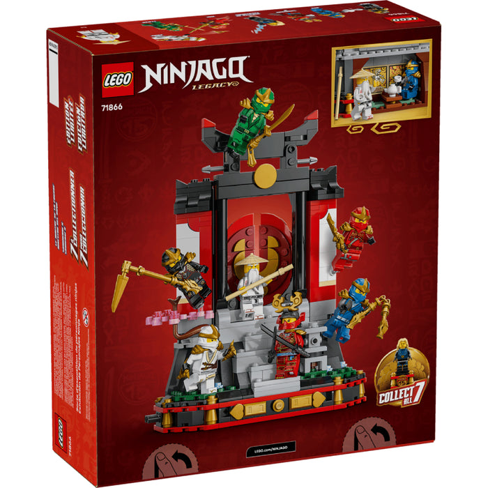 Lego Ninjago - Model pentru etalare cu personaje ninja la a 15-a aniversare (71866)