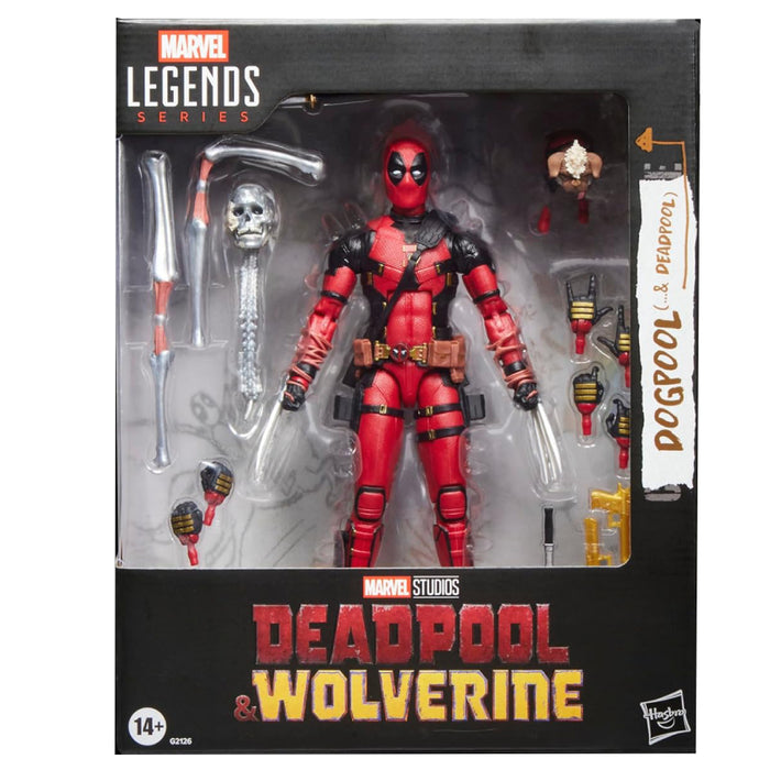 Figurina Articulata Deadpool & Wolverine Marvel Legends - Dogpool & Deadpool 15 cm