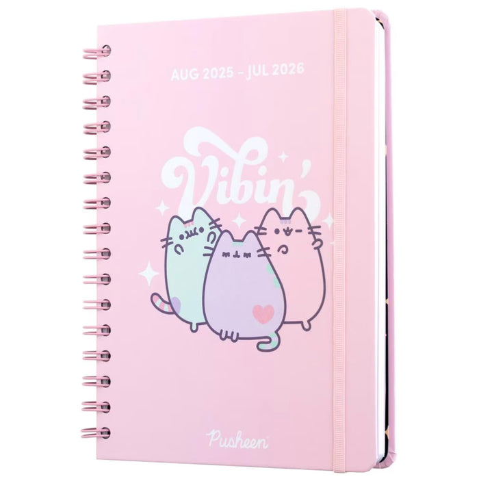 Agenda A5 Pusheen 2025/2026 Academic Diary Week to View