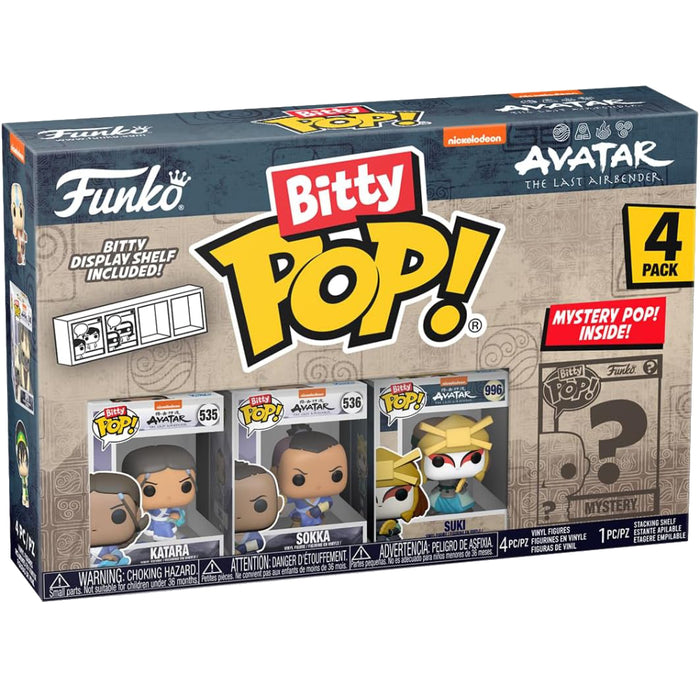 Set 4 Mini Figurine Funko Bitty POP! Avatar TLA - Katara