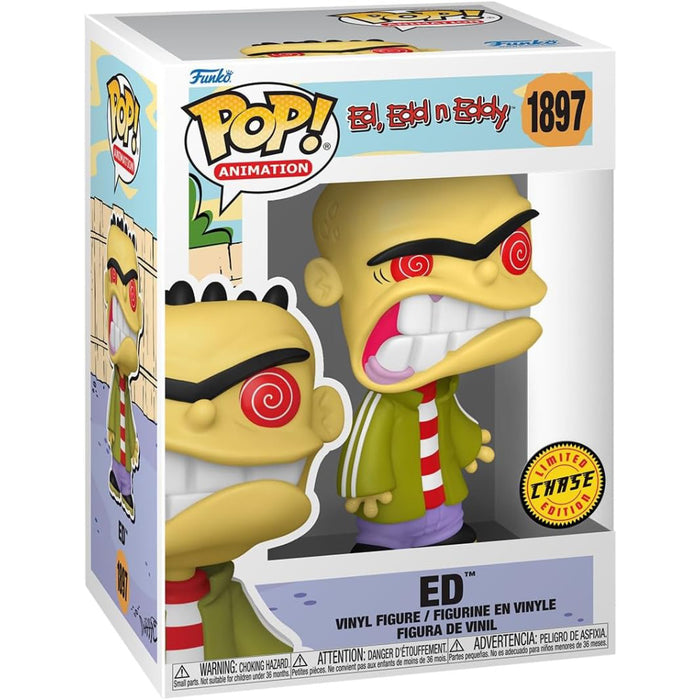Figurina Funko Pop Animation Ed, Edd n Eddy - Ed (CHASE)