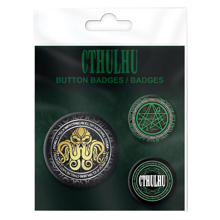 Set Insigne Cthulhu - Necronomicon