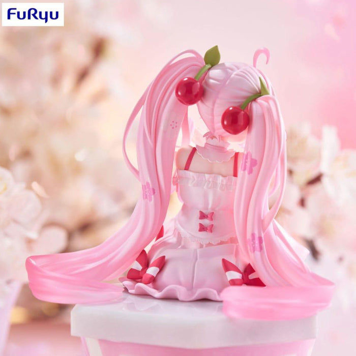 Figurina Hatsune Miku Noodle Stopper PVC - Sakura Miku 2025 14 cm