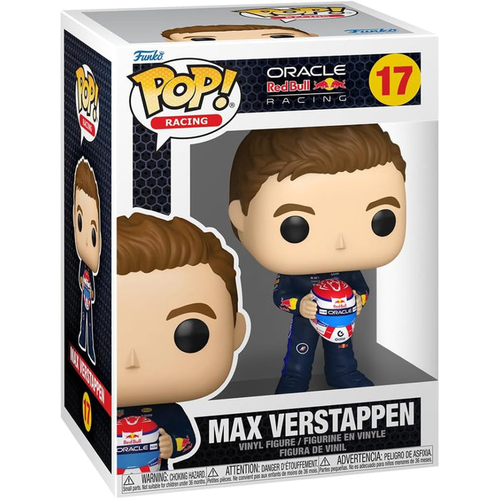 Figurina Funko POP! Racing - Verstappen (Holding Helmet) 10 cm