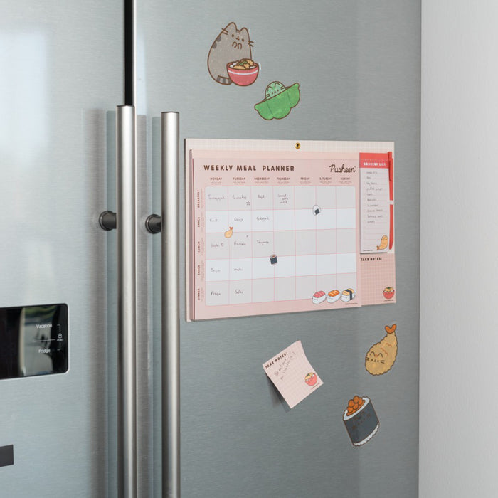 Planner Magnetic pentru Mese Pusheen - Sushi Roll