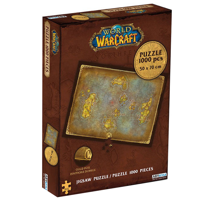 Puzzle World of Warcraft - 1000 piese - Azeroth's Map