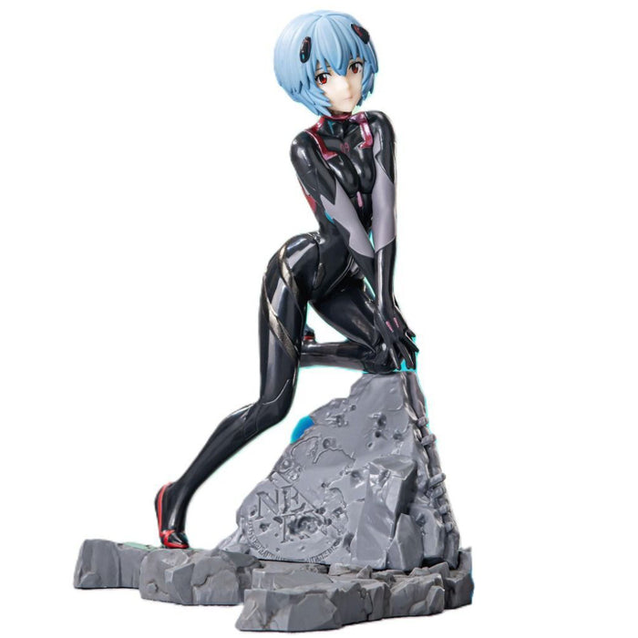 Figurina Evangelion 3.0+1.0 Thrice Upon a Time Luminasta PVC Vignetteum Tentative Name Rei Ayanami 30th Anniversary Ver 19 cm