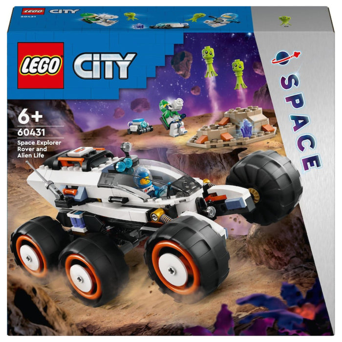 Lego City - Rover de explorare spatiala si viata extraterestra (60431)