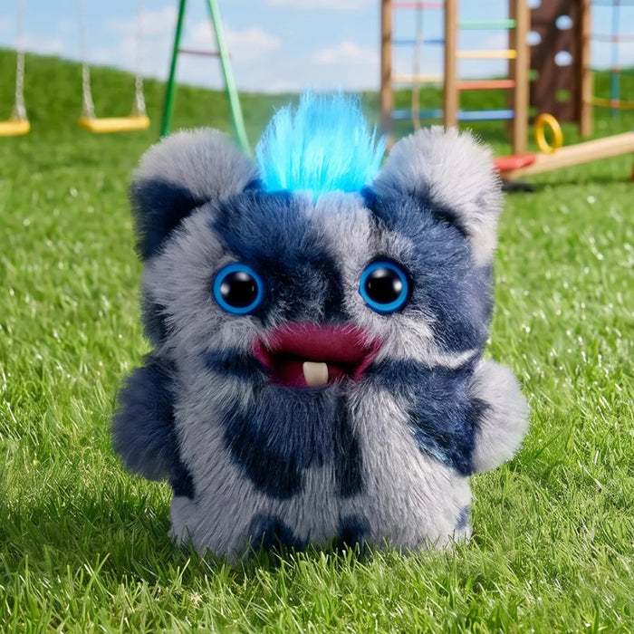 Figurina de plus Fuggler - Baby Fugg Screech Edition 9 cm - Screech (Blue & Gray)