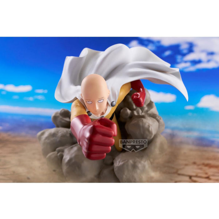 Figurina One Punch Man - Banpresto Diorama - Saitama