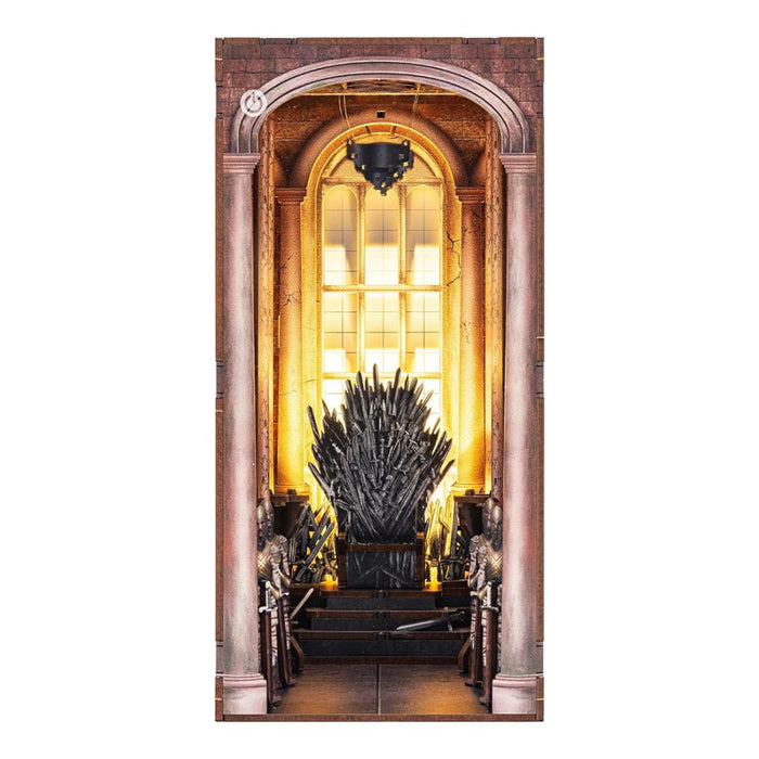 Mini Diorama House of the Dragon Tiny Adventures Book Nook Iron Throne 23 cm