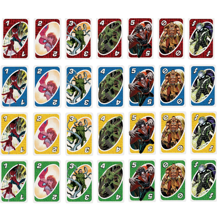 The Amazing Spider-Man Card Game UNO