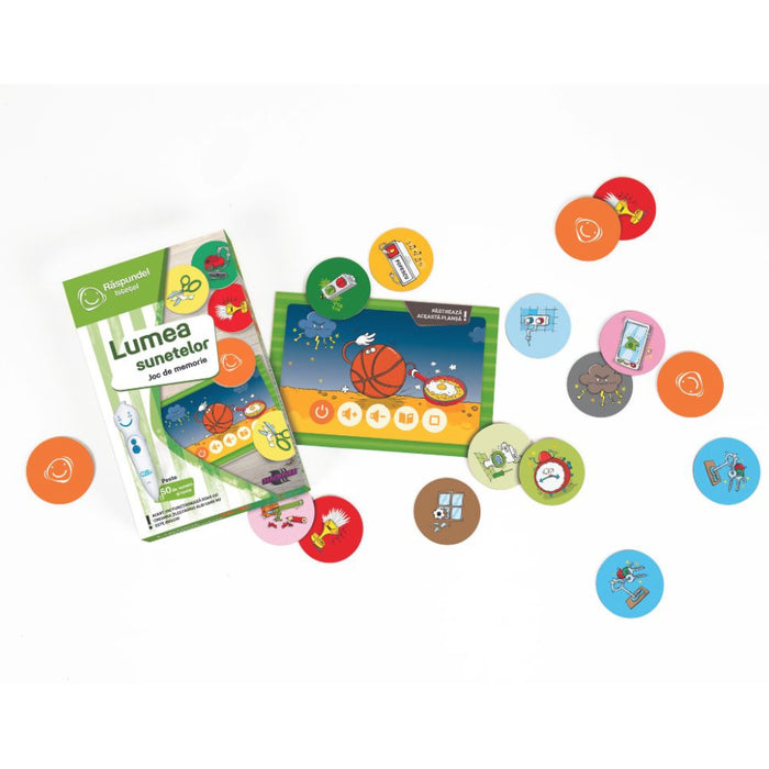 Joc de memorie Raspundel Istetel - Lumea sunetelor