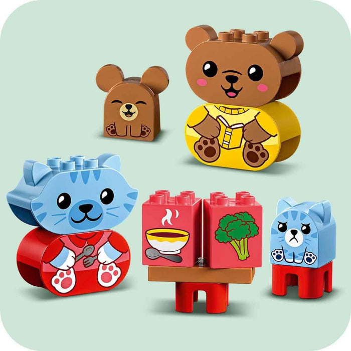 Lego Duplo - Rutine zilnice, Mesele si somnul 10414