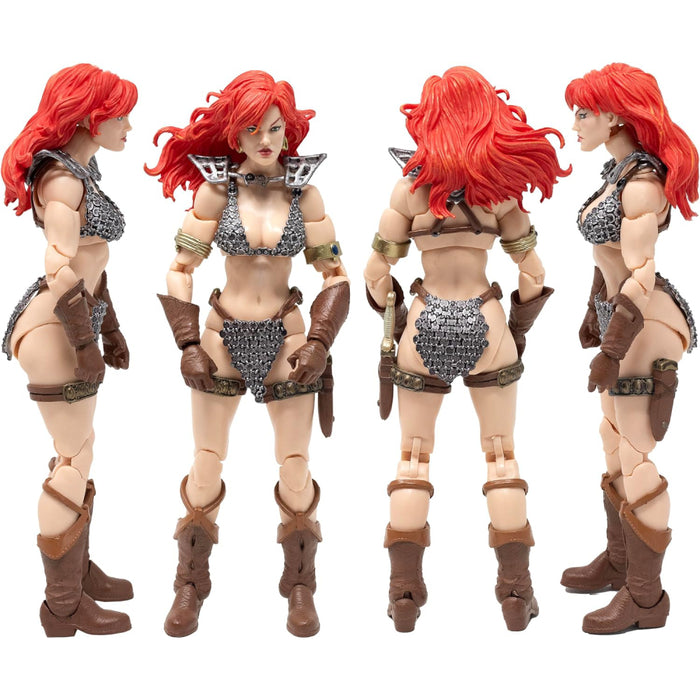 Figurina Articulata Red Sonja Epic H.A.C.K.S. - Red Sonja