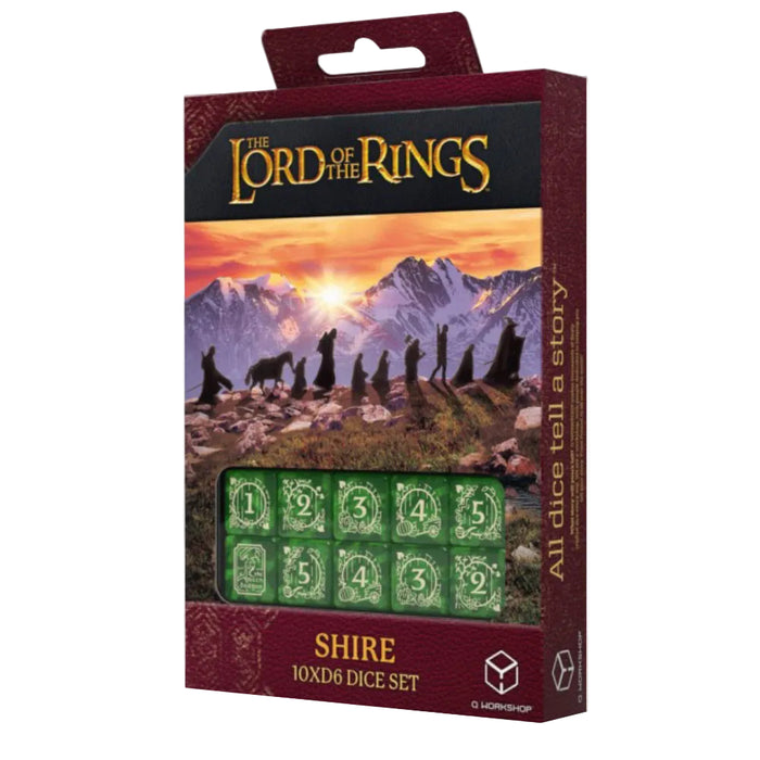 Set 10 Zaruri D6 The Lord of the Rings - Shire