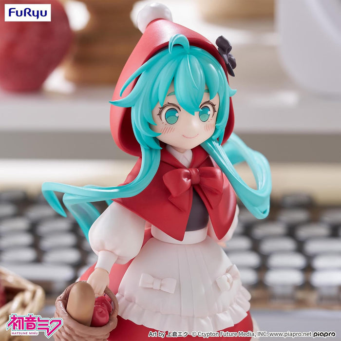 Figurina Hatsune Miku Desktop Fairy PVC - Hatsune Miku Little Red Riding Hood Ver. 16 cm