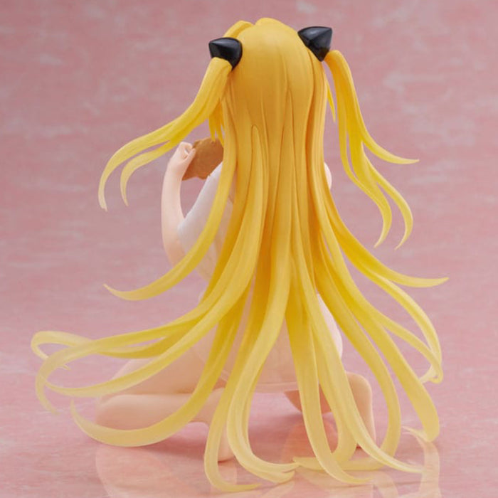 Figurina To Love-Ru Darkness PVC Desktop Cute Figure - Golden Darkness Roomwear Ver 13 cm