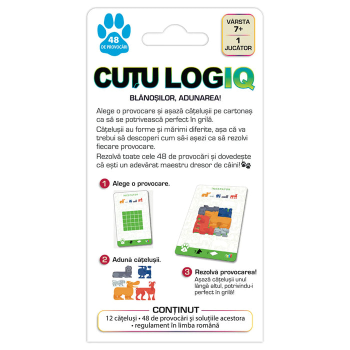 Cutu Logiq, limba romana