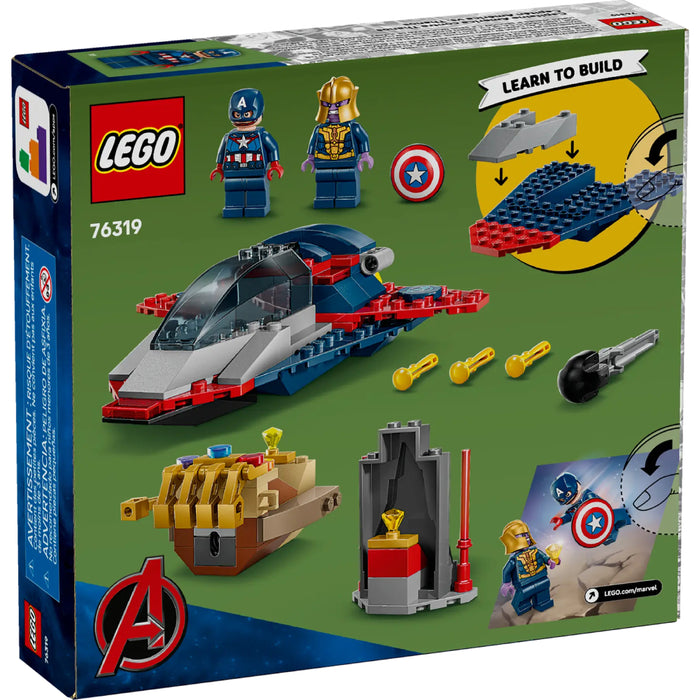 Lego Marvel Razbunatorii - Capitanul America vs Thanos 76319