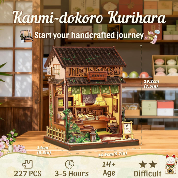 Set de Constructie CuteBee - Miniature House - Kanmi-dokoro Kurihara