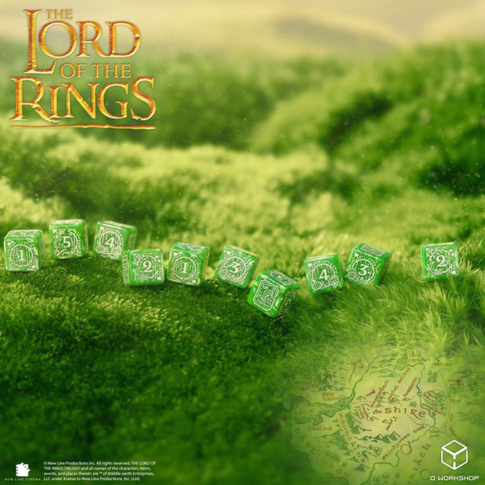 Set 10 Zaruri D6 The Lord of the Rings - Shire