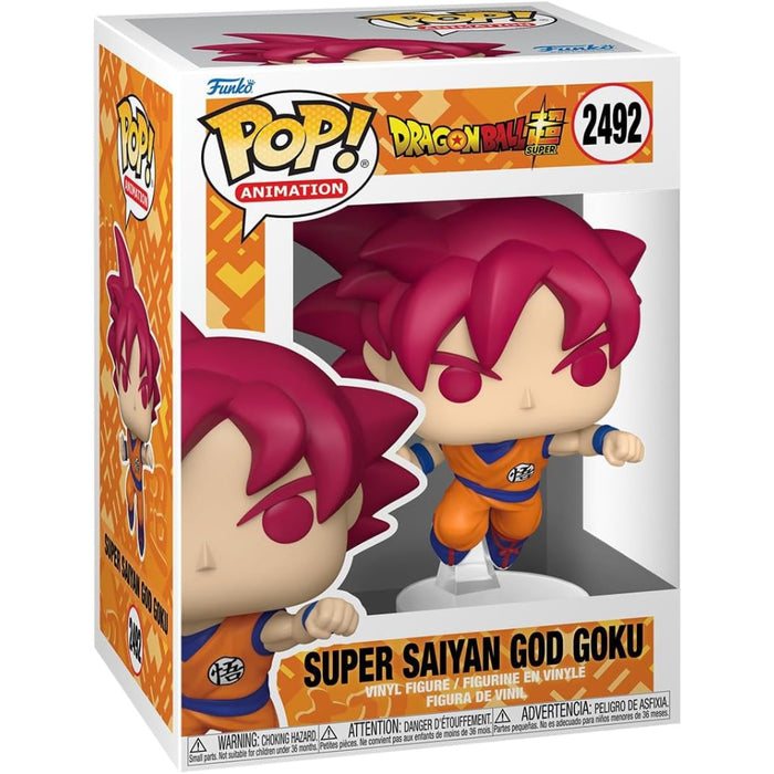Figurina Funko POP! Animation Dragon Ball Super - Goku (Red)