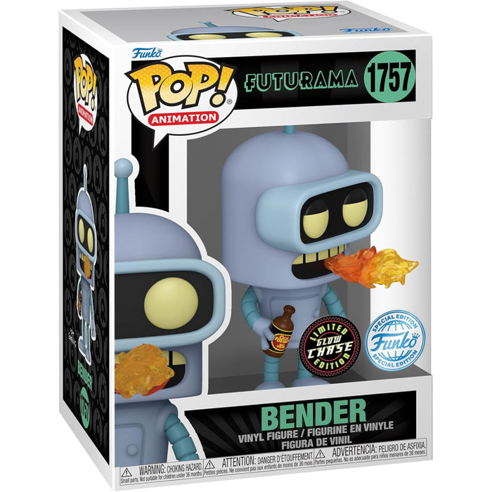 Figurina Funko Pop TV Futurama S4 - Bender (CHASE)
