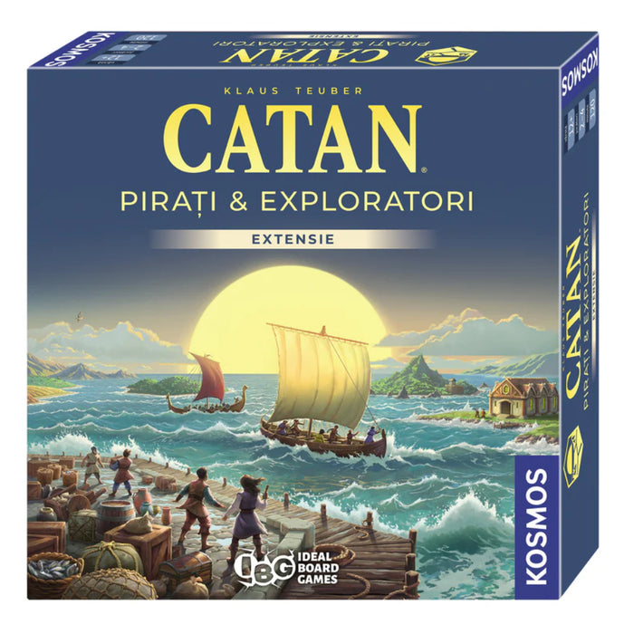 Catan - Extensia Pirati & Exploratori 3/4 - editia 2025