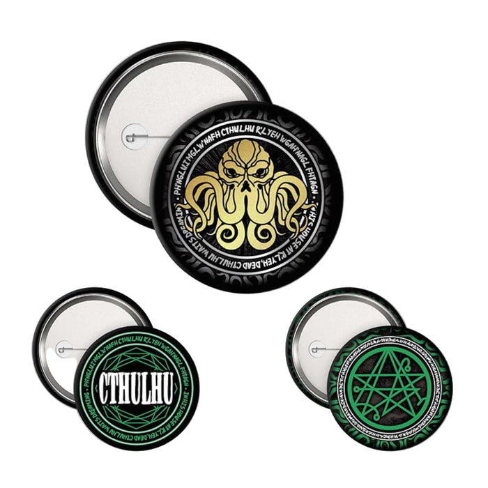 Set Insigne Cthulhu - Necronomicon