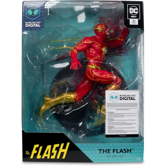 Figurina DC Direct PVC 1/6 - The Flash by Jim Lee (McFarlane Digital) 20 cm