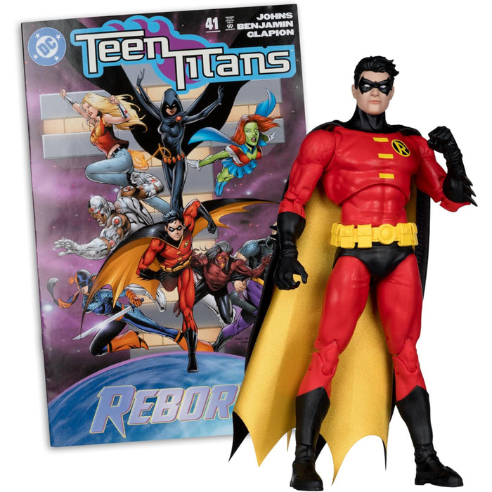 Figurina Articulata DC Direct Page Punchers - Robin (Teen Titans 41) 18 cm