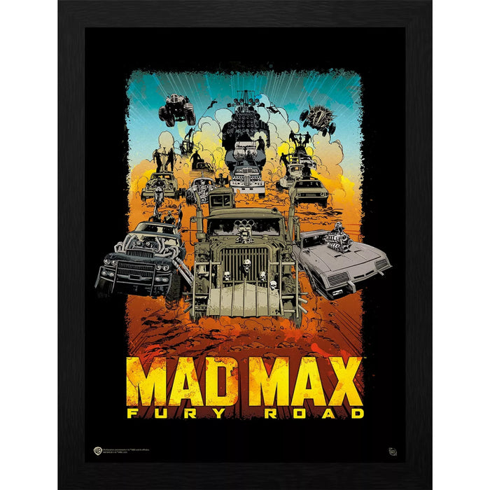 Poster cu Rama Mad Max Fury Road - Warner 100th (30x40)
