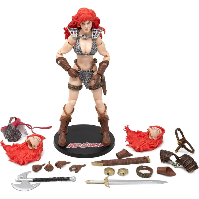 Figurina Articulata Red Sonja Epic H.A.C.K.S. - Red Sonja