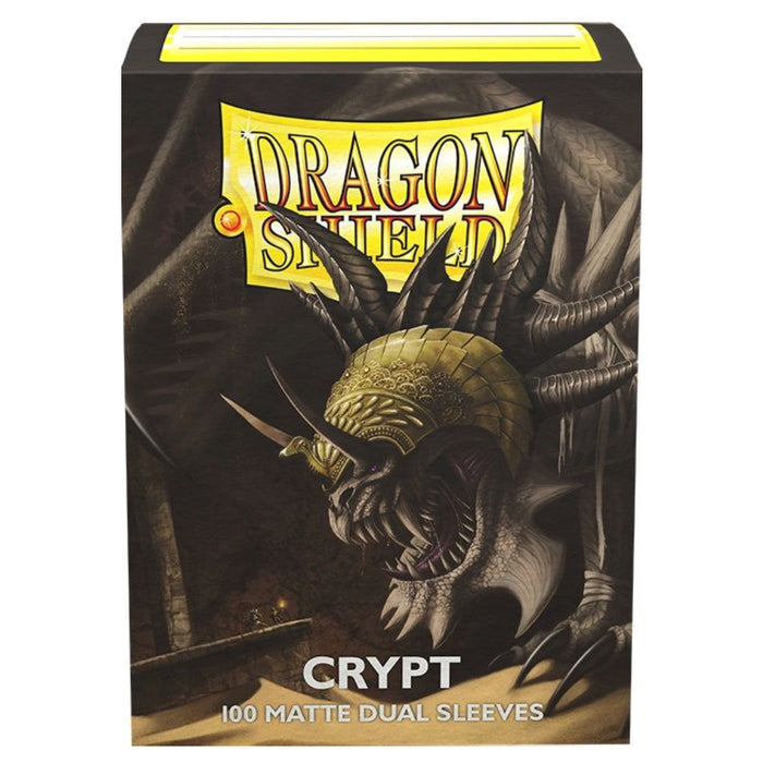 Sleeve-uri Dragon Shield Standard Matte Dual Sleeves - Crypt Neonen (100 Bucati)