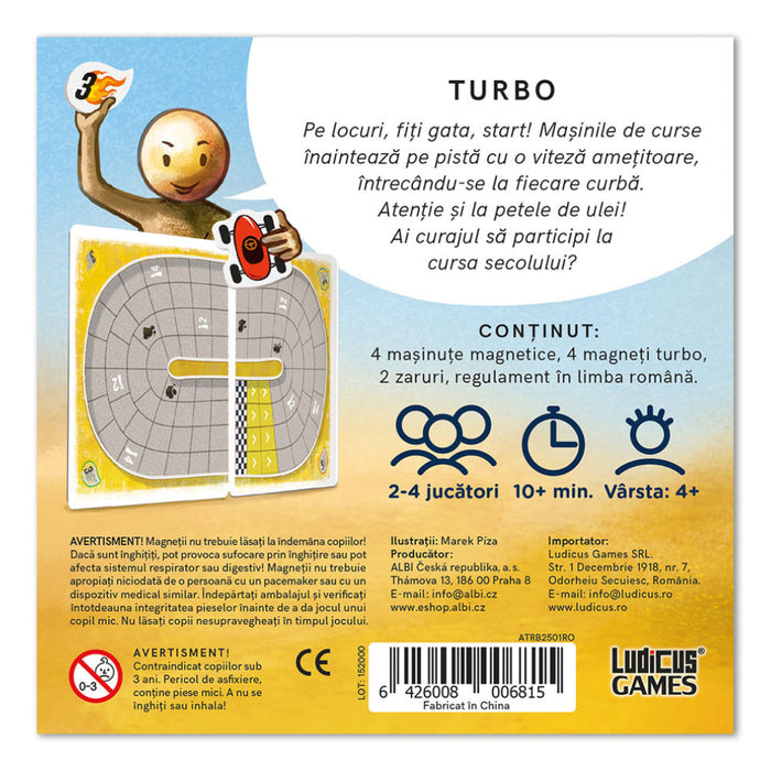 Turbo, magnetic, limba romana